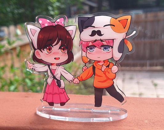 Tamon and Utage Acrylic Standee