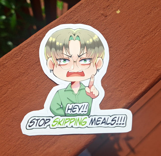 Keito Sticker: Did you forget to eat?