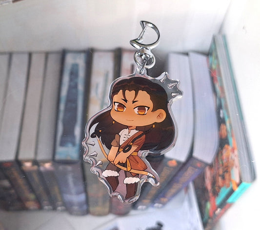 Mergen Epoxy Keychain