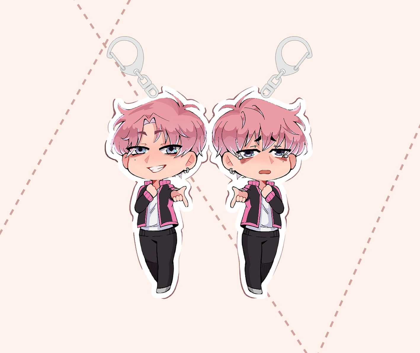 Tamon Double sided Keychain